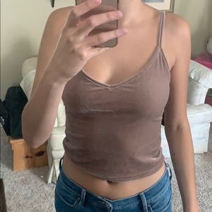 ✨ Cute velvet crop top ✨